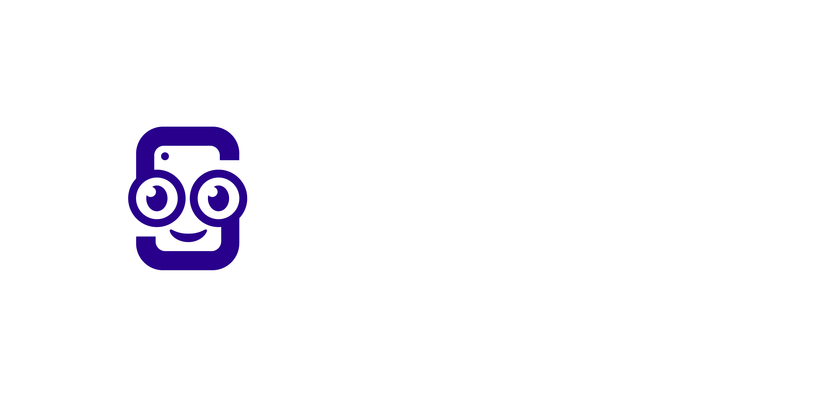 scribzee logo horizontal white