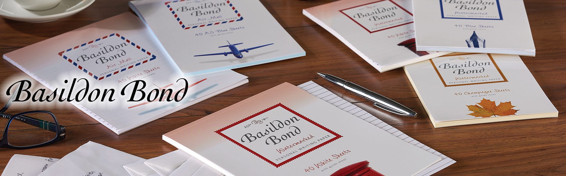 Basildon Bond envelopes with Watermark colour choice Medium size 